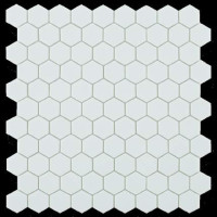 Мозаїка 31,5*31,5 Matt White Hex 910H