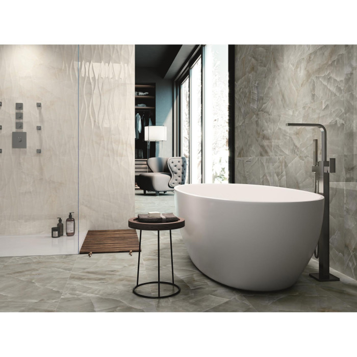 1217 WHITE RELIEVE WAVE (1 сорт)