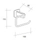 NOOK steel тримач паперу відкритий , 110х160х80 (1 сорт)