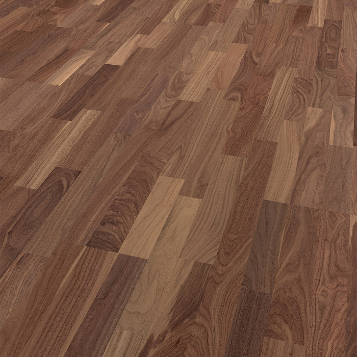 Паркетна дошка Walnut 3-strip* 256/ 1101010151 (1 сорт)
