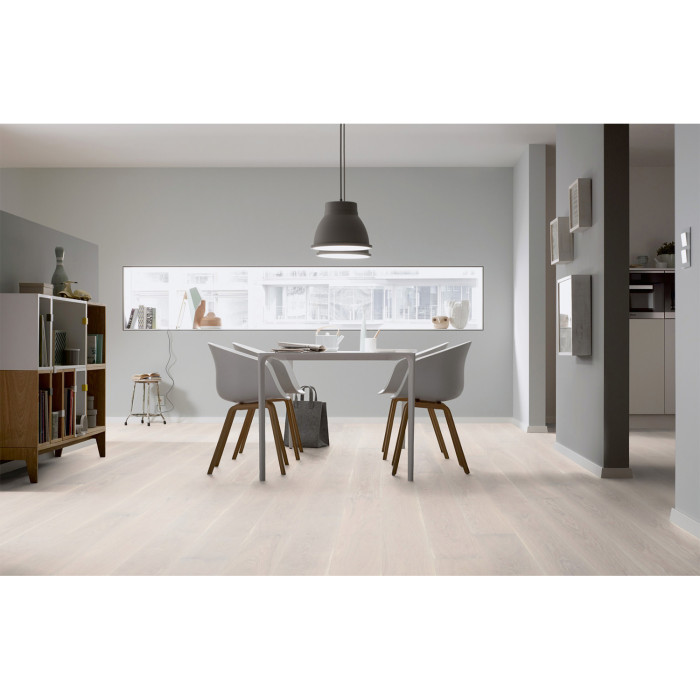 Паркетна дошка T03 Oak crystal white* 1561/ 1101010895 (1 сорт)