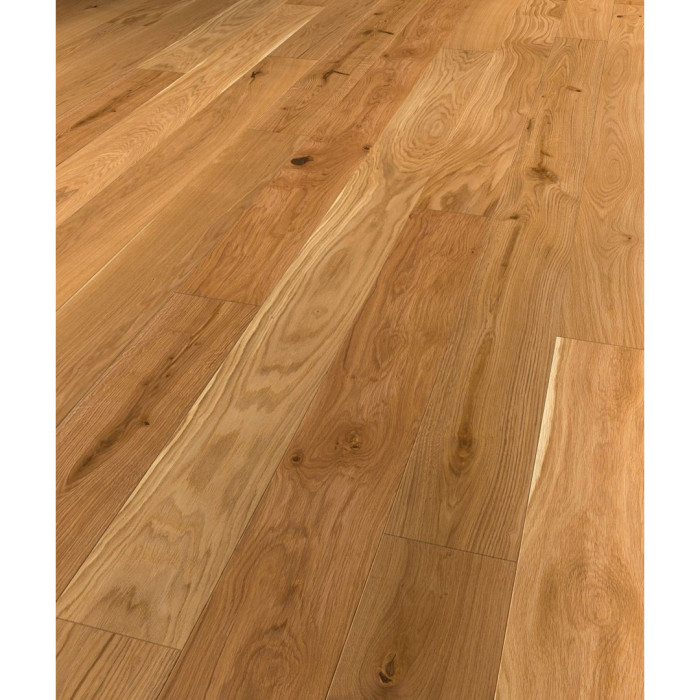 Паркетна дошка Oak base.59 planked no.1106 vario bru.nat oil 1223N (1 сорт)