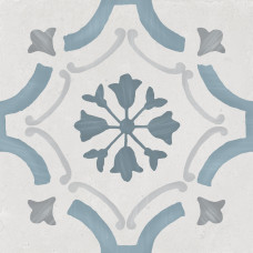 Плитка 22,3*22,3 Sirocco Blue Ornate