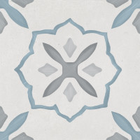 Плитка 22,3*22,3 Sirocco Blue Cross
