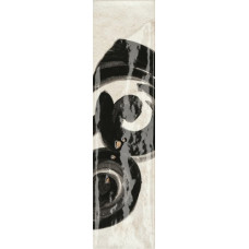 Плитка 6*24 Miniature Fregio Nero Maiolica