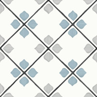 Плитка 12,3*12,3 Tanger Silver Rhomb