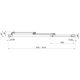 ASDP 3-150 h=1880 (Pearl) White Душові двері