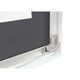 Дзеркало Qtap Mideya Classic 1000х600 з LED-підсвічуванням Touch, з антизапотіванням, з годинником, димером, рег. яскравості QT2078F615W