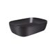 Раковина-чаша Qtap Robin 610х400х145 Matt black з донним клапаном QT132143PMBMB