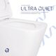 Готове рішення Qtap для ванної кімнати: Унітаз напольний Tern Ultra Quiet QT17223303AW + інсталяція QT0122490S+ клавіша QT0111M08V1384W