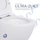 Готове рішення Qtap для ванної кімнати: Унітаз напольний Robin Ultra Quiet QT13223381AW + інсталяція QT0122490S+ клавіша QT0111M08V1384W