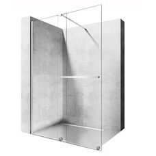 душова кабіна Rea Cortis 100 безпечне скло, прозоре (REA-K7210)