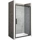 душова двері Rea Rapid Swing 80x195 безпечне скло, прозоре (REA-K6408)