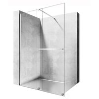 душова кабіна Rea Cortis 120 безпечне скло, прозоре (REA-K7211)