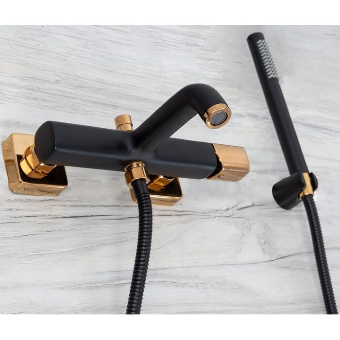 змішувач для ванни Rea Salto black/gold (REA-B6352)