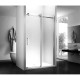 душова двері Rea Nixon-2 110x190 безпечне скло, прозоре, права (REA-K5001)