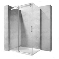 душова кабіна Rea Marten 80x100 безпечне скло, прозоре (REA-K4000)