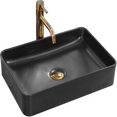 умивальник Rea Avia 34,5x50,5 black (REA-U0843)