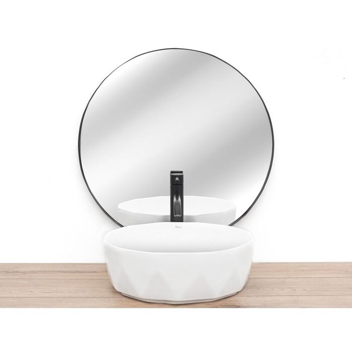 умивальник Rea Vista 41x41 white (REA-U4601)