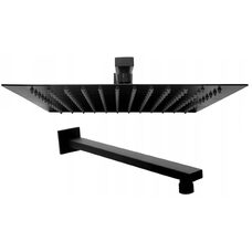 верхній душ Rea Ultra Slim 30x30 чорний (REA-P0650)