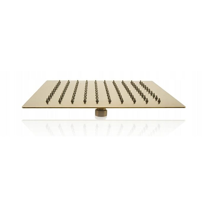 верхній душ Rea Ultra Slim 30x30 світле золото (REA-P0651)