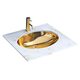 умивальник Rea Nel 39x47 gold (Rea-u6331)