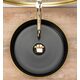 умивальник Rea Sami 36x36 black matt/gold (REA-U0595)