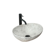 умивальник Rea Sofia Light Stone 34,5x41 grey (REA-U0165)