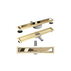 трап Rea Pure Neo Mirror Gold Pro 900 мм (REA-G5602)