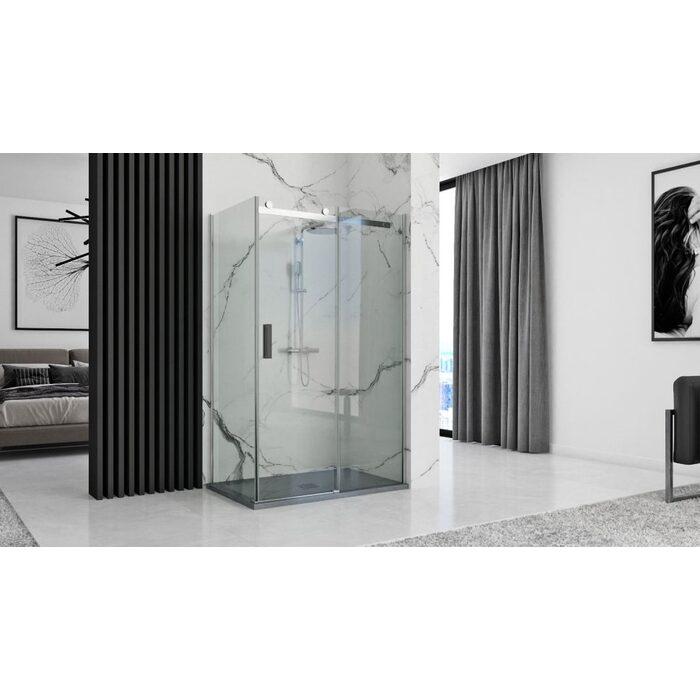 піддон Rea Grey Rock 90x120 прямокутний grey (REA-K4584)