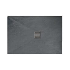 піддон Rea Grey Rock 80x100 прямокутний grey (REA-K4582)