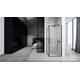 душова кабіна Rea Abra 90x90 black mat безпечне скло прозоре (REA-K5502)