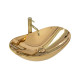 умивальник Rea Royal 36x62,5 gold (REA-U4545)
