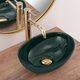 умивальник Rea Sofia 34,5x41 mini green (REA-U0961)