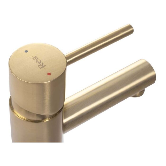 змішувач для умивальника Rea Tess gold (REA-B5661)