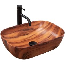 умивальник Rea Belinda 33,5x46,5 wood matt (REA-U5051)