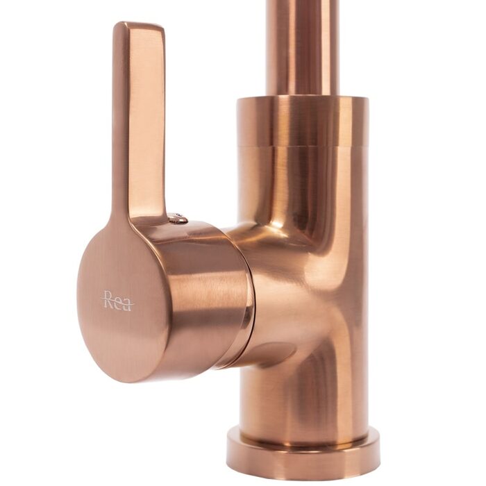 змішувач для умивальника Rea Folk високий, rose gold (REA-B5151)