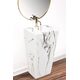 умивальник Rea Daria 38x44 marble (REA-U6678)