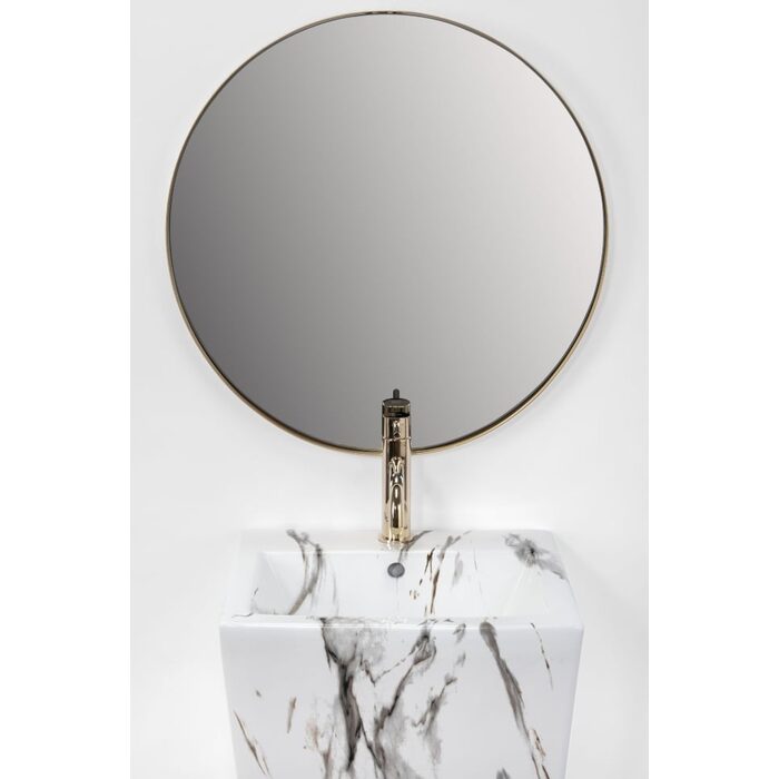 умивальник Rea Daria 38x44 marble (REA-U6678)