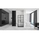 душова кабіна Rea Concept Black 80x100 скло прозоре (REA-K6389)