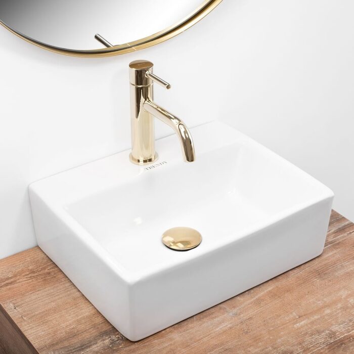 умивальник Rea Trendy 38,5x30 white (BEL-00002)