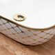 умивальник Rea Belinda Diamond 46,5x33,5 white /gold (REA-U8471)