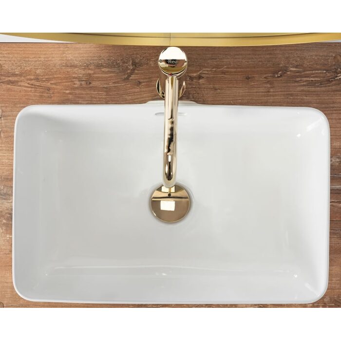умивальник Rea Berta 48,5x31,5 white (REA-U5098)