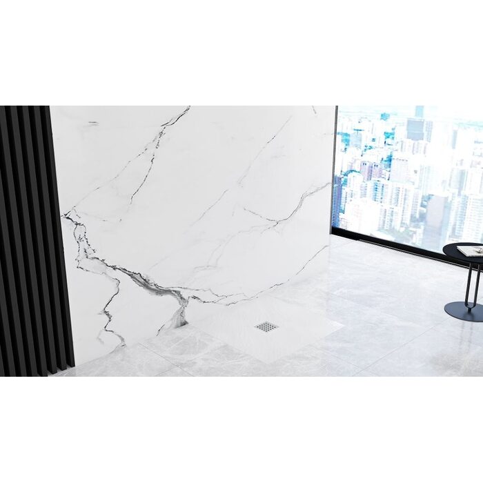 піддон Rea Rock 90x90 квадратний white (REA-K5580)