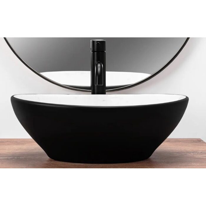 умивальник Rea Sofia 41x34,5 black/calala matt (REA-U6203)