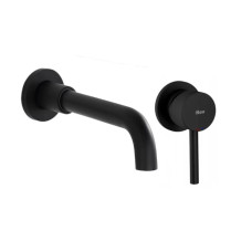 змішувач для умивальника прихованого монтажу Rea Lungo black long (REA-B0371)