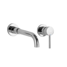 змішувач для умивальника прихованого монтажу Rea Lungo chrome long (REA-B0369)