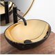 умивальник Rea Sofia 41x34,5 gold/marble black (REA-U8011)