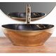 умивальник Rea Sofia 41x34,5 gold/marbe black (REA-U8012)