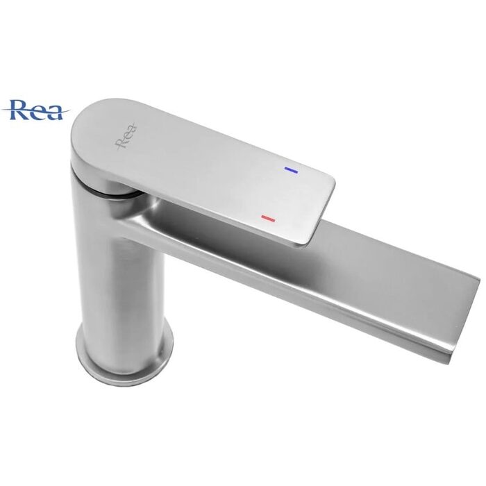 змішувач для умивальника Rea Verso chrome мат. низький (REA-B9141)